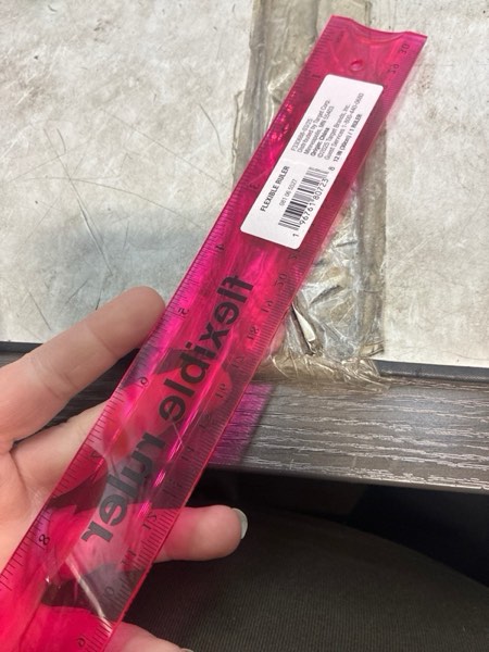 Condition photo showing New/Like New for 12" Flexible Ruler Pink - up&up™