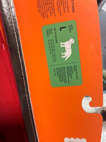 Condition photo showing New/Like New for Target Shopping Cart Full Body Halloween Dog Costume - L - Boots & Barkley™