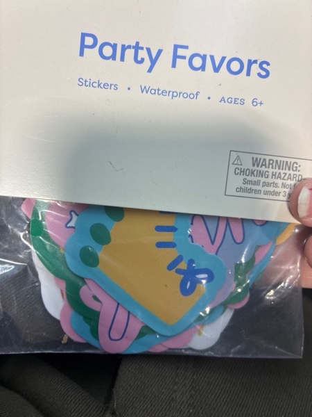 Condition photo showing New/Like New for Inspirational Stickers - Spritz™: Multi-Colored Party Favors for Kids, All Occasions, 20 Pack