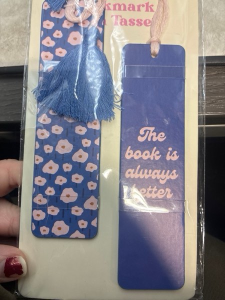 Condition photo showing New/Like New for Book was better 2pk Faux Leather Double Sided Bookmark