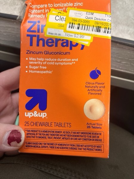 Condition photo showing New/Like New for Quick Dissolve Cold Shortening Chewables - Citrus - 25ct - up&up™