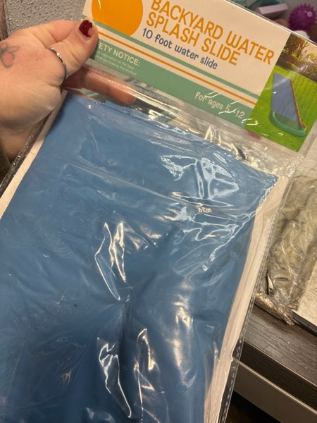 Condition photo showing New/Like New for Backyard Water Splash Slide 10ft Unbranded Inflatable Outdoor Fun Toy