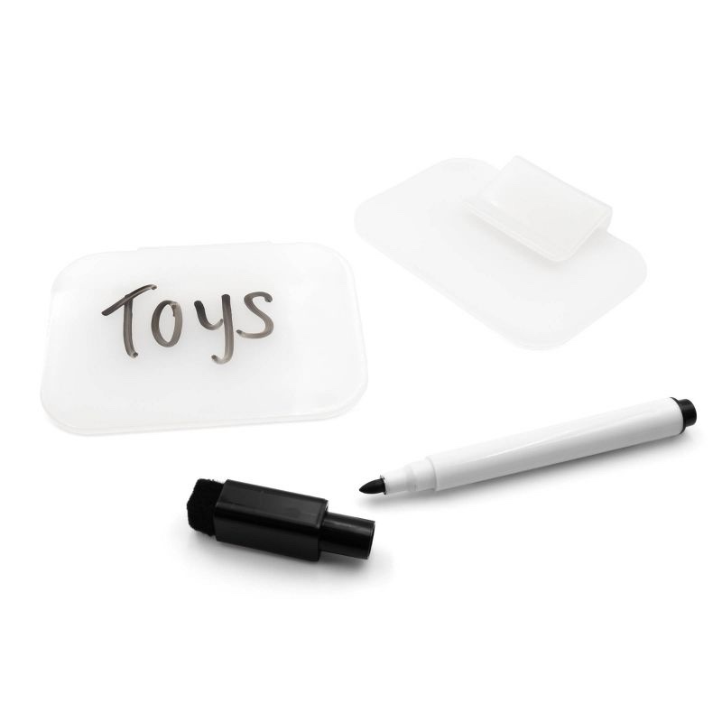 Dry Erase Bin Clips (10% Recycled) - Bullseye's Playground