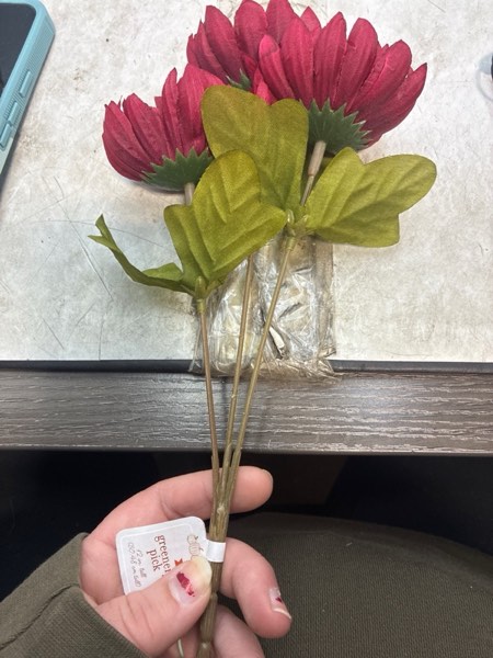 12 in Tall Artificial Flower