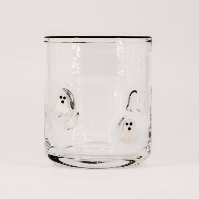 halloween glass cups pumpkin and ghost 