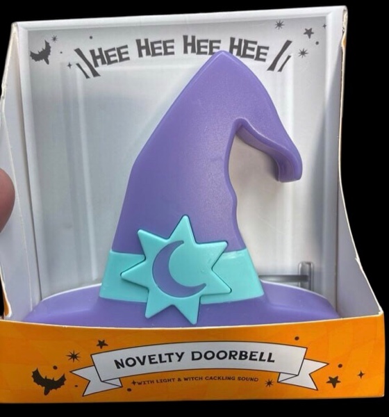 target bullseye playground halloween witch novelty doorbell