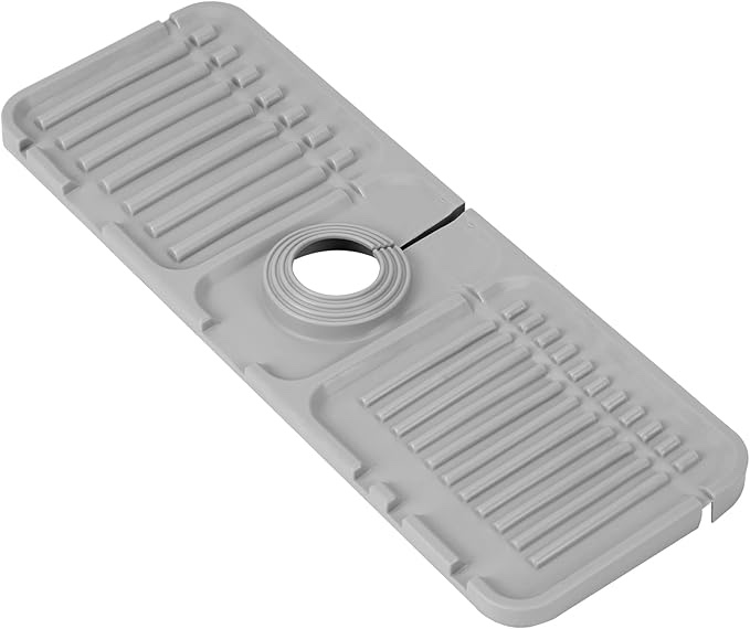 silicone sink pad for kitchen sink, keeping the sink surface dry and free of residual water droplets