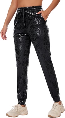 addigi Women's Joggers Pants with Zipper Pockets High Waisted Athletic Drawstring Sweatpants for Lounge Workout Jogging 2024