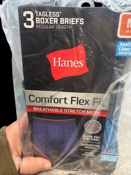Hanes mens Comfort Flex Fit Breathable Stretch Mesh Boxer Brief 3 Pack