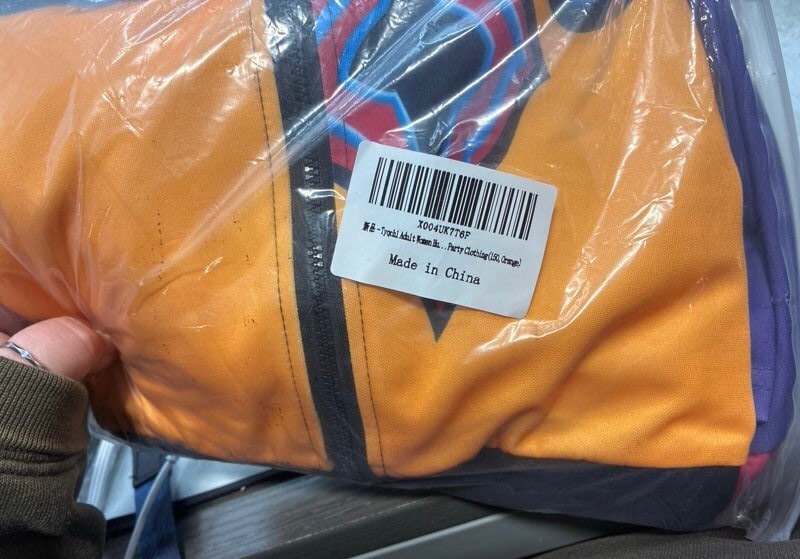 Tyqchl Adult Women Hunters Cosplay Costume Jacket Necklace Pants Suit Dance Outfit Halloween Party Clothing(150,Orange)