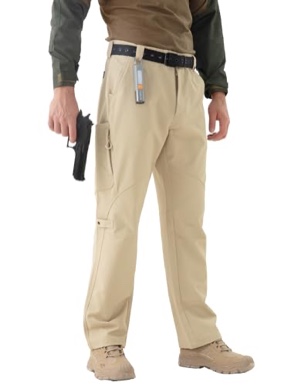 MagnaMan Men’s Stretch Tactical Pants – Water Resistant Ripstop Cargo Pants for Men, Outdoor Hiking Work Utility - 3XL