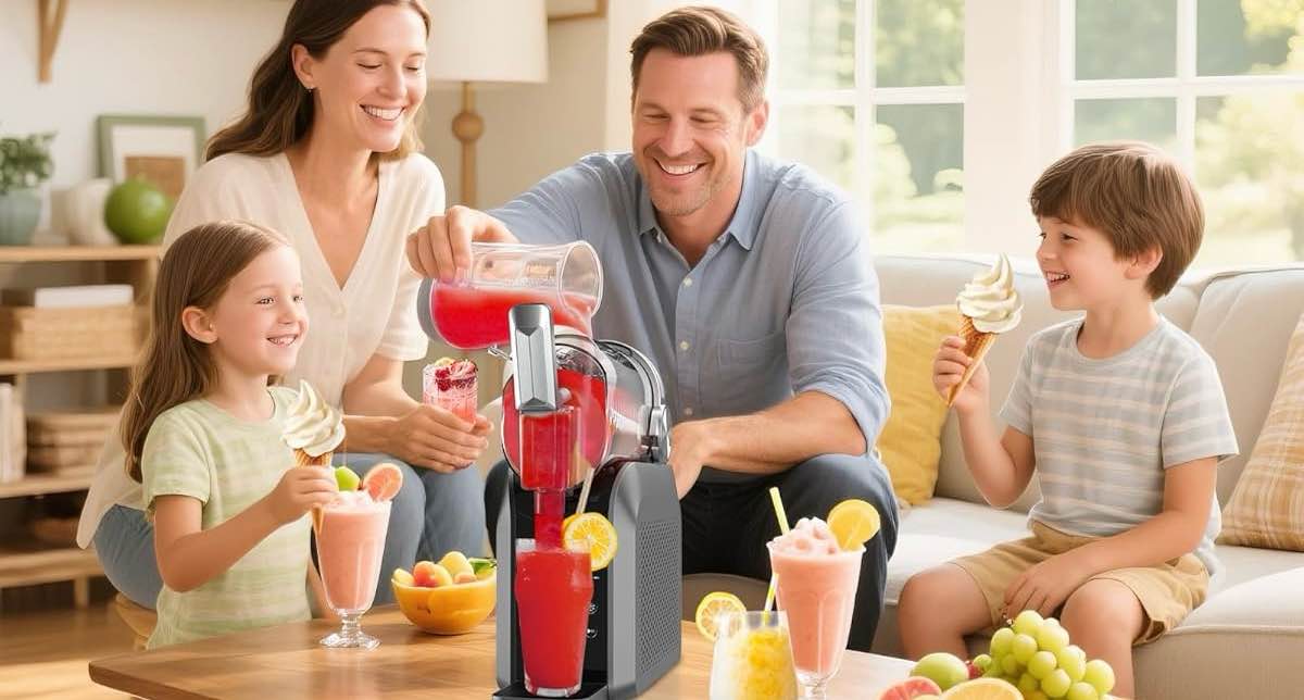 MERRYSUN Soft Serve Slushie Reference Recipe Guide