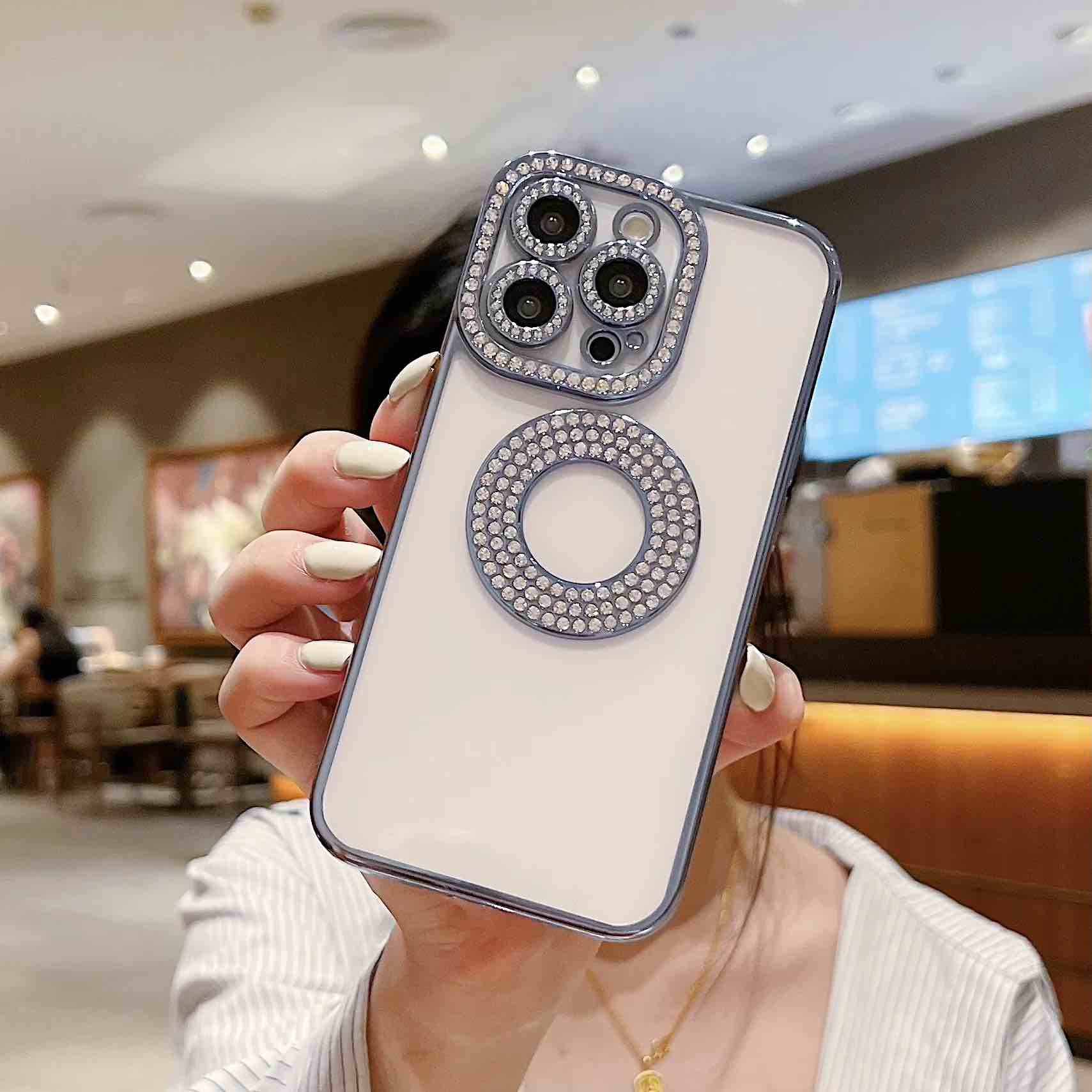 CASECHICS Compatible for iPhone 14 Pro (Blue, iPhone 14 Pro)