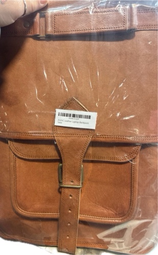 ZUDIC Leather Laptop Backpack