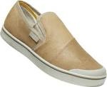 (Size 9.5) KEEN Men’s Eldon Harvest Slip On Upcycled Casual Sneakers, Beige/Silver Birch, 9.5 Medium US