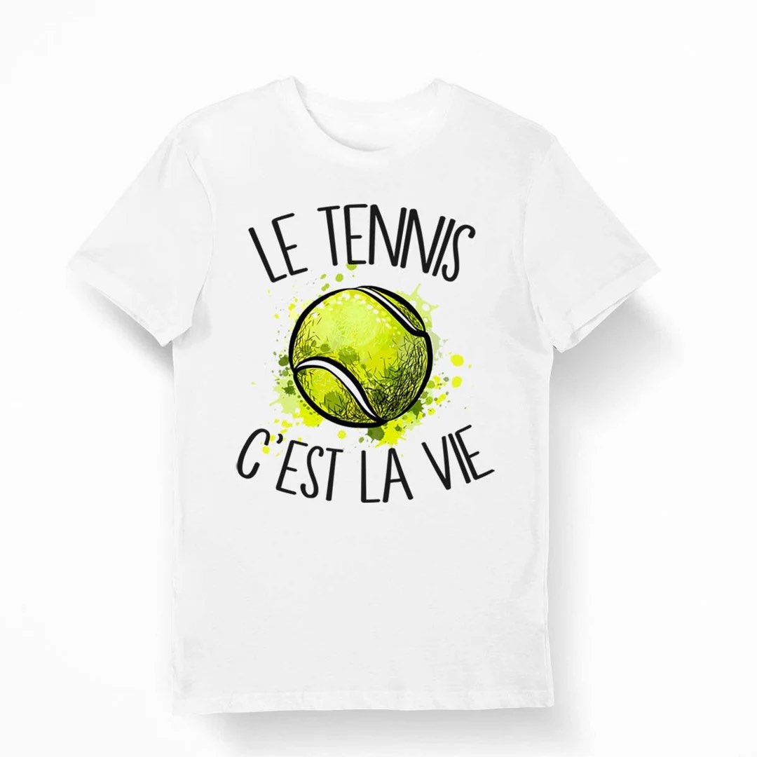 Tennis | T-shirt Bio Men's Child and Body Baby T-shirt Large