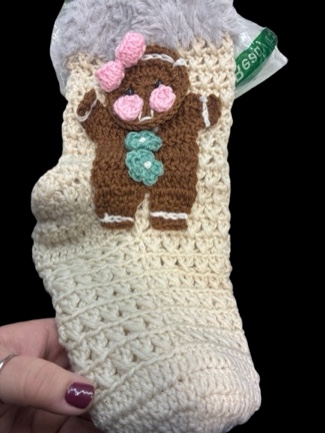 Gingerbread Man Christmas Stocking