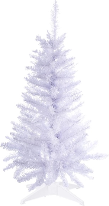 Small Christmas Tree 3FT Artificial Mini Xmas Tree for Holiday House Decor,White