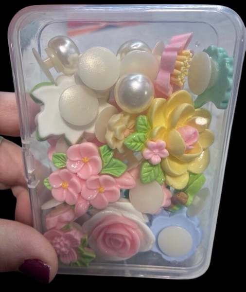 YMO Charms for Bogg Bag, Summer Beach Bogg Bag Accessories Charms Compatible with Simply Southern, Cute Rubber Decorations for Women Girls (Seaside Blossom)