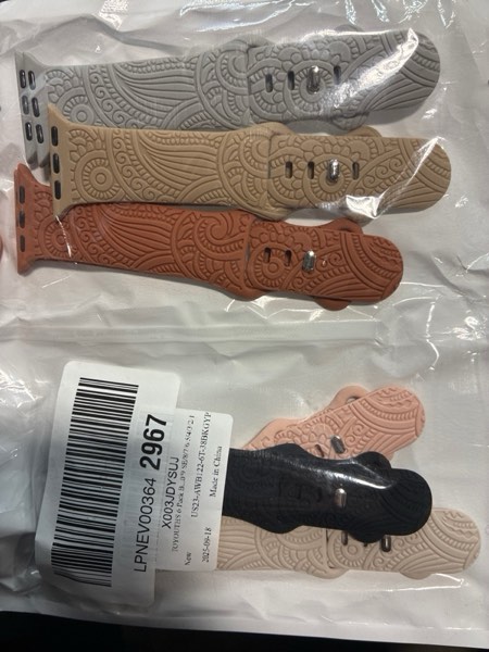 Condition photo showing New/Like New for Engraved Bands Compatible with Apple Watch Band 