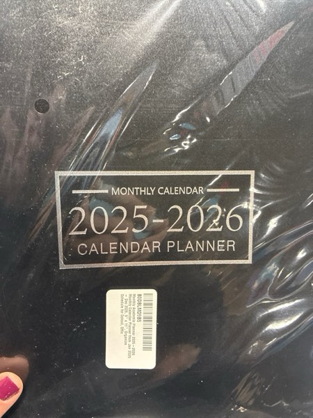 Condition photo showing New/Like New for Monthly Academic Planner 2025-2026 Monthly Calendar Planner from Jan 2025 - Dec 2026, 9'' x 11'', Organize Schedule for School, Office, Family