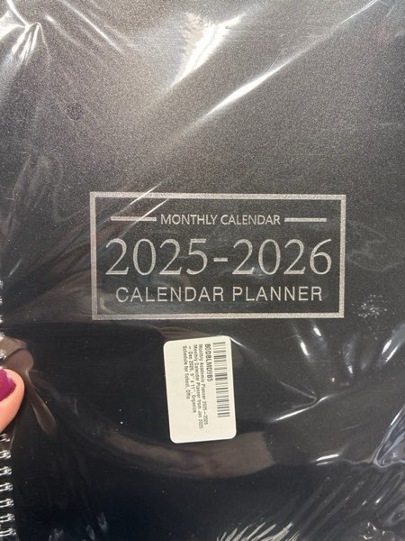 Condition photo showing New/Like New for Monthly Academic Planner 2025-2026 Monthly Calendar Planner from Jan 2025 - Dec 2026, 9'' x 11'', Organize Schedule for School, Office, Family