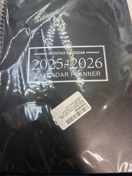 Condition photo showing New/Like New for Monthly Academic Planner 2025-2026 Monthly Calendar Planner from Jan 2025 - Dec 2026, 9'' x 11'', Organize Schedule for School, Office, Family
