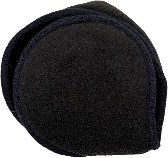 Winter Men Earmuffs, Big Size Foldable Polar Fleece Ear Warmers Women Adjustable Ear Muffs for Outdoor Activities