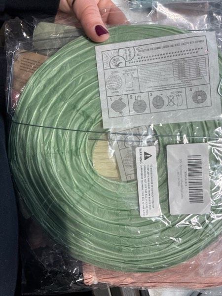 Condition photo showing New/Like New for Party Decorations Kit Reusable Paper Lanterns, Pom Poms, Fans & Artificial Flowers for Boho party?Wedding, Baby Shower, Birthday, Engagement, Christmas, Bachelorette Party Decor & Table Centerpieces