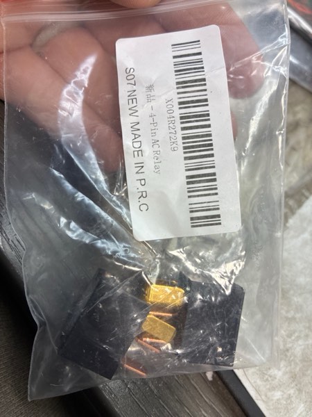 Condition photo showing New/Like New for Sixzoo 2 PCS AC Starter Relay, 4 Pins Ac Compressor Relay, G8HL-H71 A/C Clutch Relays, Replace 39794-SDA-A03, for Driving Lights/Air Conditioning/Fans, Car Accessories