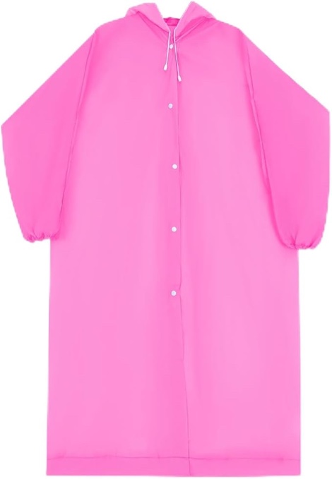 Raincoats for Adults Reusable EVA Rain Ponchos Waterproof Rain Jacket Packable Rain Gear for Men Women with Hood