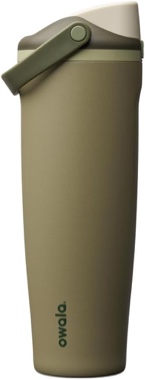 Owala FreeSip Sway Insulated Stainless Steel Water Bottle with Two-Way Spout, Built-In Straw and Bucket Handle, Made for Travel, School, and Sports
