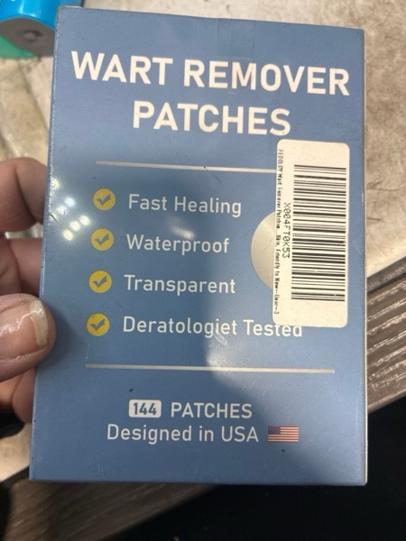 Condition photo showing New/Like New for Wart Remover Patches, Quick and Effective Hydrocolloid Waterproof Skin Care Stickers for All Kinds of Skin, Friendly to New-User, 2 Boxes