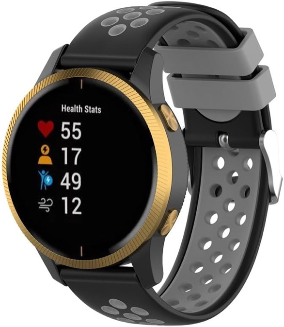 Silicone strap 22mm 20mm Compatible with Galaxy Watch Active 2 40mm/44mm Gear S2 classic 20mm and galaxy watch3 45MM galaxy watch 42mm Gear S3 Classic 22mm,Smart Watch Straps Silicone Replacement Band