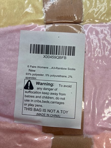 Condition photo showing New/Like New for 6 Pairs Womens Fuzzy Socks Winter Warm Soft Cozy Fluffy Microfiber House Sleeping Slipper Socks Christmas Gifts A3-rainbow Socks