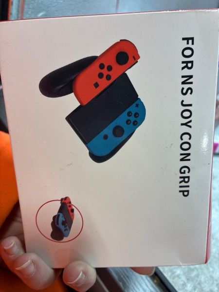 Condition photo showing New/Like New for Lotadilo Joy-Con Grip for Nintendo Switch/Switch Oled - JoyCon Comfort Hand Grips Controller for Men Teen Boys Cool Cartoon Anime Design, Skull