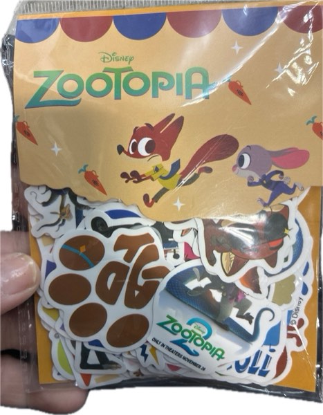 Condition photo showing New/Like New for Zoot 2 Adventure Stickers — Jud and Nic Waterproof Vinyl Stickers for Kids & Adults — Cute Cartoon Animal Decals for Water Bottles, Skateboards, Phones, Laptops, Luggage & More (110 Pieces)
