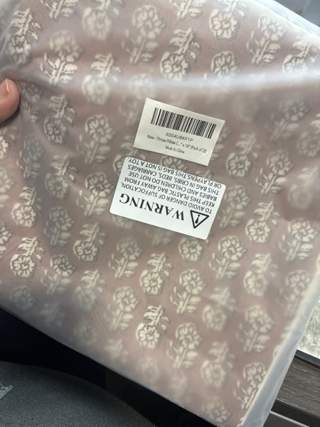 Condition photo showing New/Like New for TerraBliss Throw Pillow Covers 18x18 inch Set of 2,Fall Pillow Covers Floral Boho Deco Couch Cushion Case Linen Suitable for Sofa Chair Living Room Bedroom