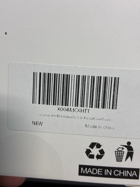 Condition photo showing New/Like New for Aresvns 100 PCS Animal Stickers, PP/Polypropylene Waterproof Decals, Cute Alpaca Water Bottle Laptop Car Computer Skateboard Suitcase Decal, Funny Wide-Eyed Cute Animals Stickers