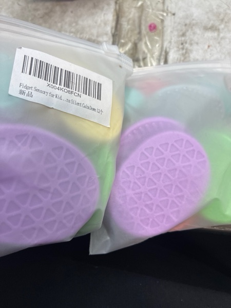 Condition photo showing New/Like New for Easter Basket Stuffers Silicone Worry Stone for Autism ADHD Teens Silent Calm Down