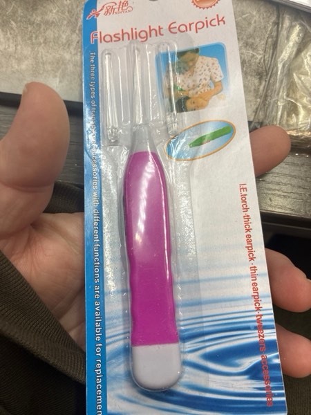 Condition photo showing New/Like New for LED Light Ear Wax Removal Tool, Multi-Color Pack with Illuminated Tips, Professional Cleaning Pick Set for Safe Home Use (Pink)