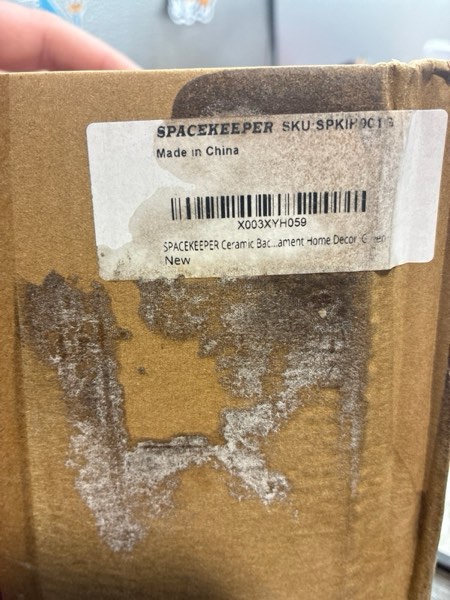 Condition photo showing New/Like New for SPACEKEEPER Ceramic Backflow Incense Holder Incense Burner Waterfall with 120 Backflow Incense Cones & 30 Incense Stick, Aromatherapy Ornament Home Decor, Green