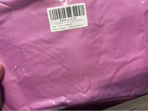 Condition photo showing New/Like New for Carrying Case for Leapfrog LeapPad Ultimate Ready — Portable Storage Bag with Handle Compatible with Leap Pad School Tablet (Pink)