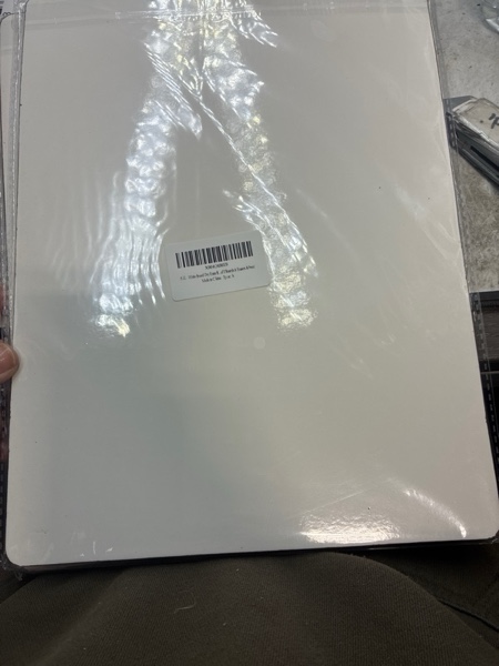 Condition photo showing New/Like New for White Board Dry Erase Boards Classroom Pack Mini White Boards 9" x12” Double Sided Personal Whiteboards for Students Teachers School Supplies Lapboards (Set of 2 Boards & Erasers &Pens)