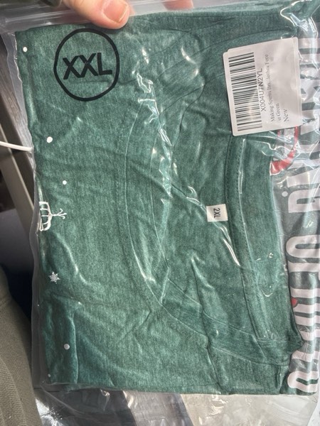 Condition photo showing New/Like New for Making Spirits Bright Shirts Women Christmas Shirt Christmas Party Tops Xmas Gift Tees Holiday Season Clothes