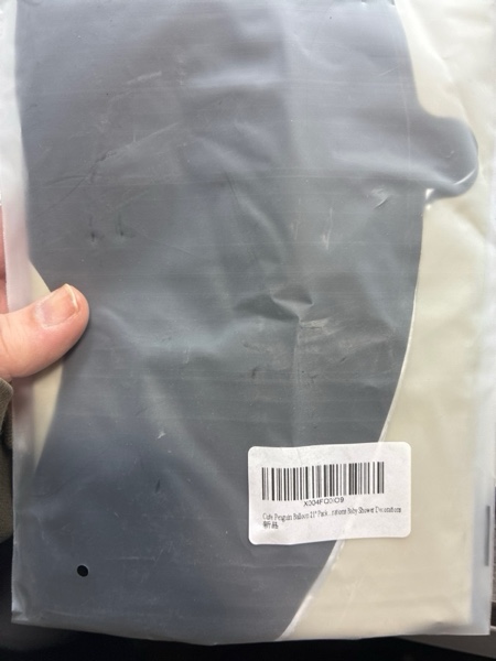 Condition photo showing New/Like New for Cute Penguin Balloon 21" Pack of 4 Cartoon Penguin Birthday Party Decorations Arctic Polar Animal Winter Animals for Boys and Girls Party Decorations Baby Shower