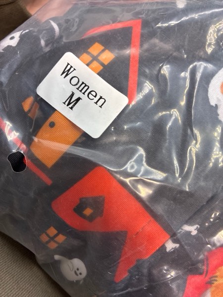 Condition photo showing New/Like New for YEAXLUD Family Matching Halloween Pajamas Adult Onesie Couples Men Pjs Women's Novelty One-piece Sleepwear (Women Medium )Pet Cats Dogs