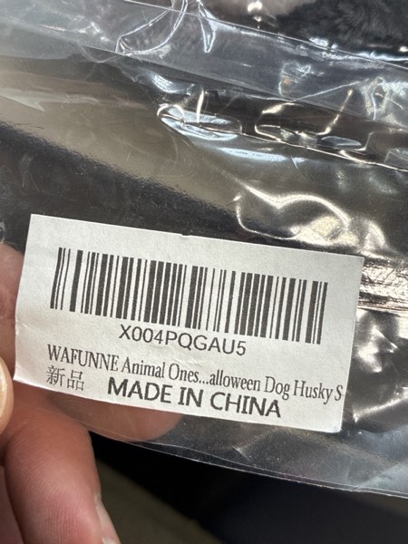 Condition photo showing New/Like New for WAFUNNE Animal Onesie Costume for Kids Child Boys Girls Womens Mens Cosplay Halloween Dog Husky Small (for height=4'6"-4'10")