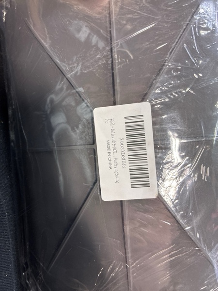 Condition photo showing New/Like New for 8-10QT Air Fryer Silicone Liner for Ninja SL401/DZ302/DZ550/DZ401, Rectangular Large Air Fryer Pot, Replacement Dual Basket Inserts, Reusable Air Fryer Accessories, 2 Pcs Frying Baking Pan