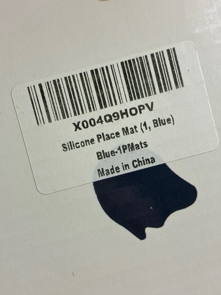 Condition photo showing New/Like New for Baby Silicone Mat with Stainless Steel Divided Plate – Non-Slip Suction Base & 4 Straps to Secure Baby Essentials, BPA-Free Self Feeding Placemat for Infants Toddlers High Chair & Dining Table 1 Blue